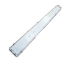 Lubinis šviestuvas 2*60cm Šviestuvas T8 GTV, atsparus drėgmei IP65