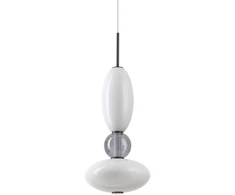 Ideal Lux 27W LED pakabinamas šviestuvas LUMIERE, baltos/juodos sp., 3000K, 314143