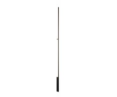 27W LED sieninis šviestuvas TWIG, matinės juodos sp., 3000K, dimeriuojamas, 01-3710