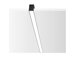 Pakabinamas šviestuvas Ideal Lux 27W linear system FLUO, 3000K, juodas