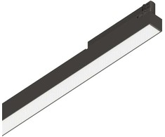 25W linijinis šviestuvas į 3 fazių bėgelius DISPLAY, juodas, 3000K, 283630