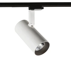 28W LED akcentinis vienfazis šviestuvas RUSSO M, baltos/pilkos sp., 4000K