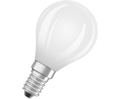 Ledvance 2,8W LED lemputė CLASSIC P, E14, baltos matinės sp., 2700K, dimeriuojama