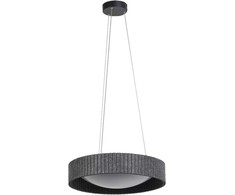 28W LED pakabinamas šviestuvas FELT, tamsiai pilkas, 3000K
