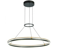 Italux Pakabinamas šviestuvas Merlot PND-54638R-28W-3K-BK-GD