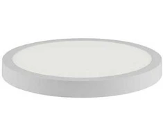 28W LED paviršinė panelė, apvali, 3000K, su maitinimo šaltiniu
