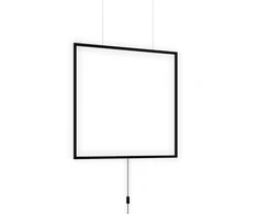 28W pakabinamas sieninis šviestuvas SHADOW, 3000K, juodas, 4222200