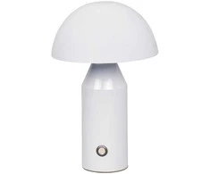 Lubinis šviestuvas 2W LED įkraunamas stalo šviestuvas DORBIA, baltas, 3000/6500K, dimeriuojamas