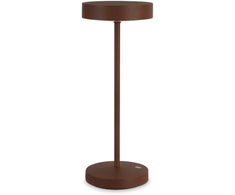 2W LED įkraunamas stalo šviestuvas TOFFEE, kavos sp., 3000K, IP54, 347868
