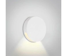 Bikuva.lt 2W LED įleidžiamas sieninis lauko šviestuvas, baltas, 3000K, 68074/W/W