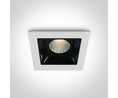 2W LED įleidžiamas šviestuvas, baltas, 3000K, 50102B/W/W