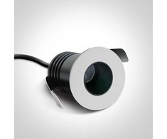 2W LED įleidžiamas šviestuvas, baltas, 4000K, 10102H/W/C