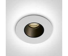 2W LED įleidžiamas šviestuvas, baltas, 4000K, 10102H/W/C