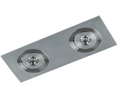 2W LED įleidžiamas šviestuvas FIAMMA, metalo sp.
