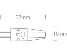 2W LED lemputė, G4, 3000K, 7101AL/W