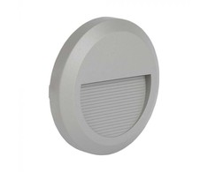 V-tac 2W LED paviršinis šviestuvas, pilkas, 3000K, IP65