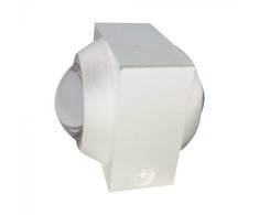 V-tac 2W LED sieninis šviestuvas, baltas, 3000K, IP54