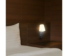 V-tac 2W LED sieninis šviestuvas, juodos/baltos sp., 3000K, CREE LED chip, su USB/PD jungtimi