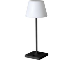 2W LED stalinis šviestuvas HAPPY, baltos/juodos sp., 4000K, dimeriuojamas, 4276100