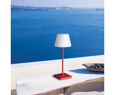 2W LED stalinis šviestuvas HAPPY, baltos/raudonos sp., 4000K, dimeriuojamas, 4276102