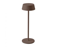 V-tac 2W LED stalinis šviestuvas, rūdžių sp., 3000K, dimeriuojamas, IP54