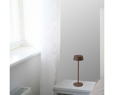 V-tac 2W LED stalinis šviestuvas, rūdžių sp., 3000K, dimeriuojamas, IP54