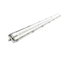 Lubinis šviestuvas 2x22W LED šviestuvas V-TAC 150cm, atsparus vandeniui, 6400K (šaltai balta)