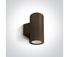 2X35W paviršinis fasado šviestuvas, rūdžių rudos sp., GU10, 67400B/BR