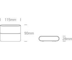 2x3W LED paviršinis lauko šviestuvas, antracito sp., 3000K, 67376/AN/W
