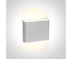 2x3W LED paviršinis lauko šviestuvas, baltas, 3000K, 67376/W/W