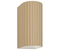 Sieninis šviestuvas 2x3W LED sieninis fasado šviestuvas, smėlio sp., 3000K, IP54, šviečia į viršų ir į apačią, E420