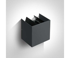 2x3W LED sieninis šviestuvas, antracito sp., 3000K, 67340A/AN/W