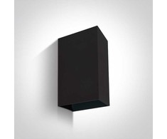 2x3W LED sieninis šviestuvas, juodas, 3000K, 67398A/B/W