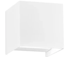 Sieninis šviestuvas 2x5W LED sieninis fasado šviestuvas ALFA, baltas, CCT, IP54