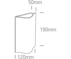 2x6W LED paviršinis lauko šviestuvas, antracito sp., 3000K, 67422A/AN/W