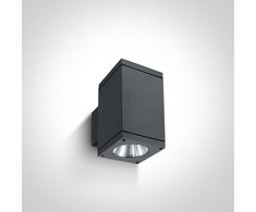 2x6W LED cilindro formos šviestuvas, antracito sp., 3000K, 67138A/AN/W