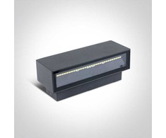 2x6W LED sieninis šviestuvas, antracito sp., 3000K, 67374A/AN/W