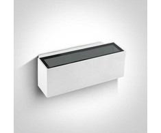 2x6W LED sieninis šviestuvas, baltas, 3000K, 67374A/W/W