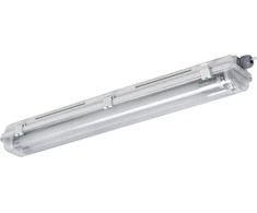 2x7W LED linijinis šviestuvas SUBMARINE T8, 2xG13, baltas, 675mm, 4000K, IP65