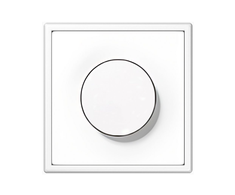 3-100W LED šviesos ryškumo reguliatorius MODERN, be rėmelio, baltos sp.