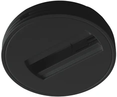 3 fazių bėgelio adapterio pagrindas TRACK, juodas