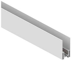 Paviršinis magnetinis bėgelis OPTONICA S35, baltas, 1,5m