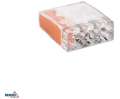 Bemko 3 polių jungtis, 0,5-2,5mm2, 100vnt
