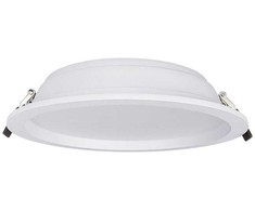 Ledvance 30/35/42W LED įleidžiamas šviestuvas COMFORT, baltas, 3000/4000K, 100°, IP44
