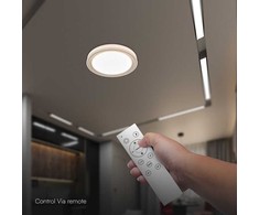 Lubinis šviestuvas 30/60W LED paviršinis šviestuvas, aukso sp., 3000-6500K, dimeriuojamas