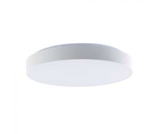 Lubinis šviestuvas V-tac 30/60W LED paviršinis šviestuvas, baltas, 3000/4000/6500K, dimeriuojamas, ELEGANT dangtelis