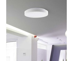 Lubinis šviestuvas V-tac 30/60W LED paviršinis šviestuvas, baltas, 3000/4000/6500K, dimeriuojamas, ELEGANT dangtelis