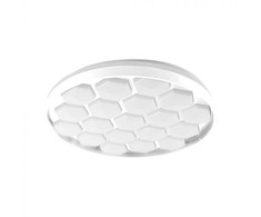Lubinis šviestuvas V-tac 30/60W LED paviršinis šviestuvas, baltas, 3000/4000/6500K, dimeriuojamas, BEEHIVE dangtelis