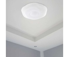 Lubinis šviestuvas V-tac 30/60W LED paviršinis šviestuvas, baltas, 3000/4000/6500K, dimeriuojamas, PLUM BLOSSOM dangtelis