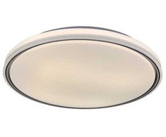 Lubinis šviestuvas 30/60W LED paviršinis šviestuvas, juodos sp., 3000-6500K, dimeriuojamas